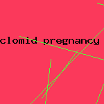 clomid pregnancy rate